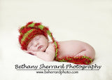 Sweet Baby Elf Crochet Baby Hat Infant Hat Newborn Hat