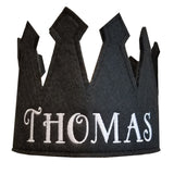 Personalized Yellow Felt Crown For Baby and Toddle (more colors available)