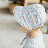 Vintage Daisy Baby Girl's Bonnet - Option for Monogram Infant Hat Newborn Hat Baby Sun Hat