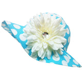 Aqua Blue Baby Sun Hat and Toddler Sun Hat With UPF 50+ Rating Infant Sun Hat Newborn Sun Hat