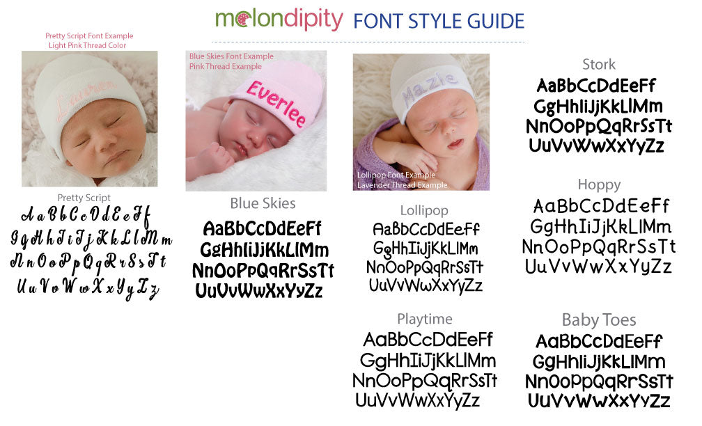 Personalized Solid Pink Newborn Baby Girl Hospital Beanie Hat with Pink Letters, Newborn Baby Hat
