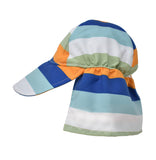 Bold Striped Sun & Swim Sun Hat for Baby Boys Infant Hat Newborn Summer Hat