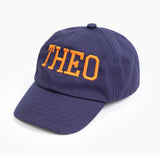 Personalized Navy Blue Baseball baby Cap with Baby's Name Infant Hat Newborn Summer Hat